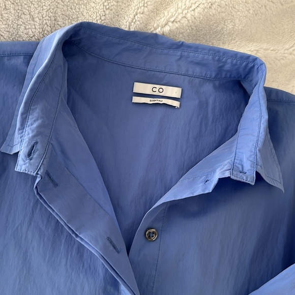 CO Essentials Blue Button-Up Shirt - Size L - Picture 3 of 9